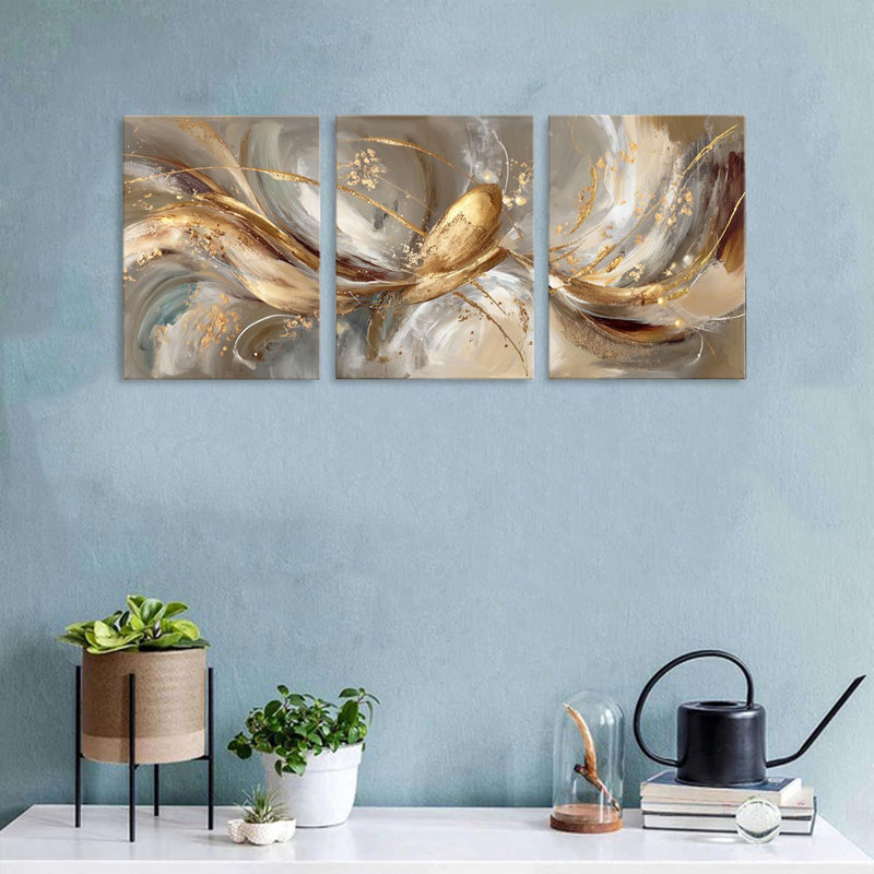 3 Piece Wrapped Canvas Print