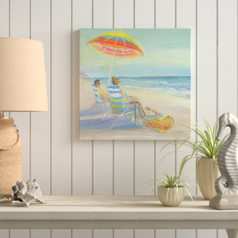 « the best view », reproduction de peinture à l’acrylique sur toile tendue, H 18 po x l 18 po x P 1,5 po