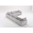 Nuccio 6-Piece Modern Minimalist Soft-Upholstered Sectional With Pillow Back