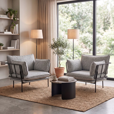Fauteuil d'appoint surdimensionné Boucle