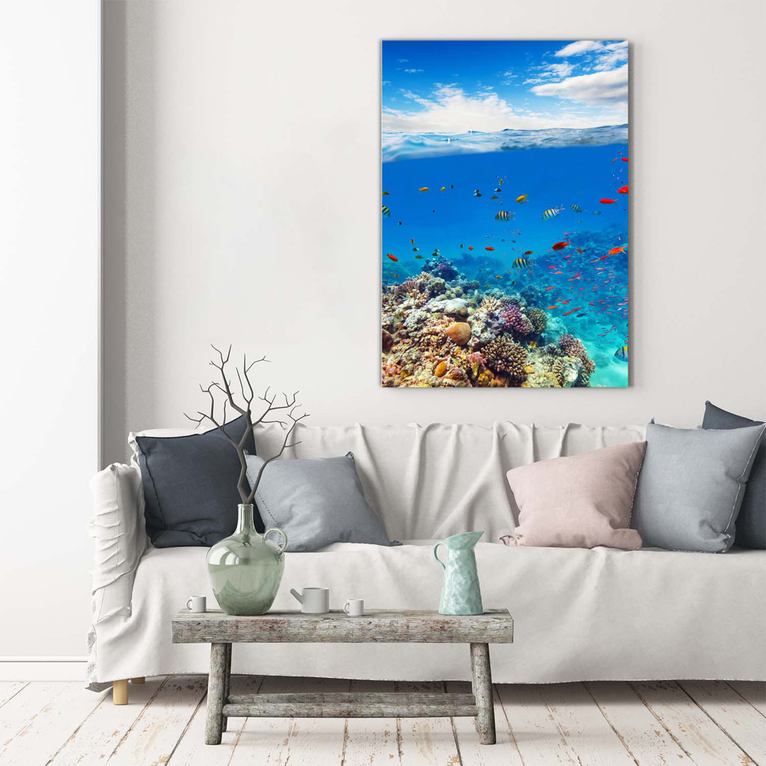 Coral Reef - Wrapped Canvas Print