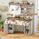 Azraf 47.2"W Farmhouse Large Vanity Dressing Makeup Table with 5 Drawers