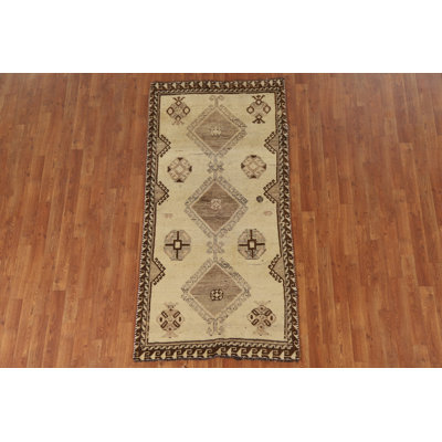 Tapis géométrique Gabbeh 3x6
