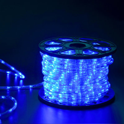 Guirlande de lumières à DEL 100 pi, éclairage décoratif intérieur et extérieur imperméable, éclairage de corde connectable et flexible pour jardin, piscine, maison, chambre à coucher 