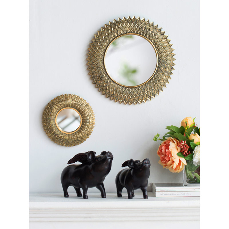 Miroir mural rond D13,2 po