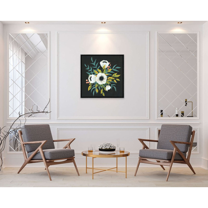 «Big Hearted Flowers II» par Rodgers Lindsay, reproduction sur toile