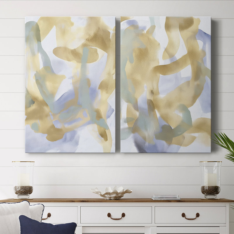 Série ABSTRACT DCCLxxxix - Toile tendue avec châssis de qualité supérieure - Prêt à être accroché
