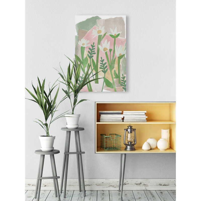 «White Garden», reproduction sur toile, H 60 po x l 40po x P 1,5 po