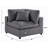 Cassandra Modular  2-Piece Sofa - Charcoal