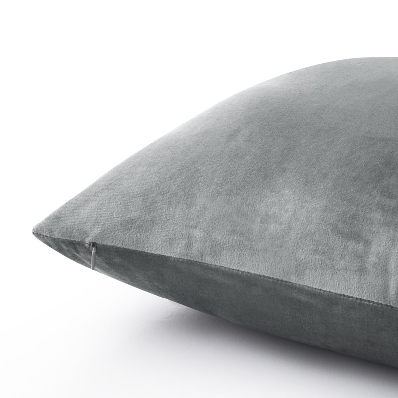 Atkison Velvet Scatter Cushion Cover (Set of 4), Grey