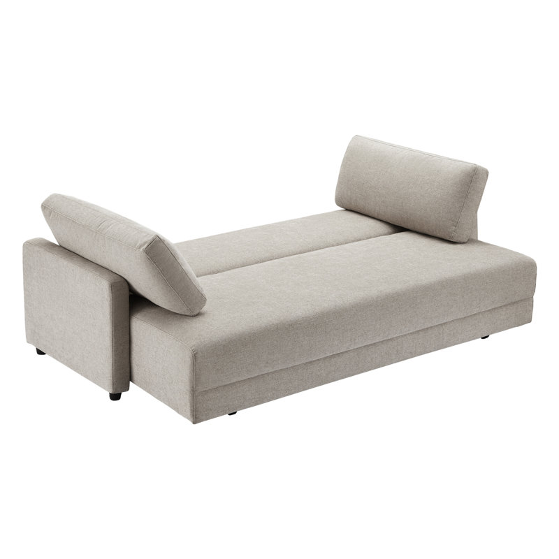 Cabine-couchettes Savelle 88' à bras carrés, Chenille Milo Mink