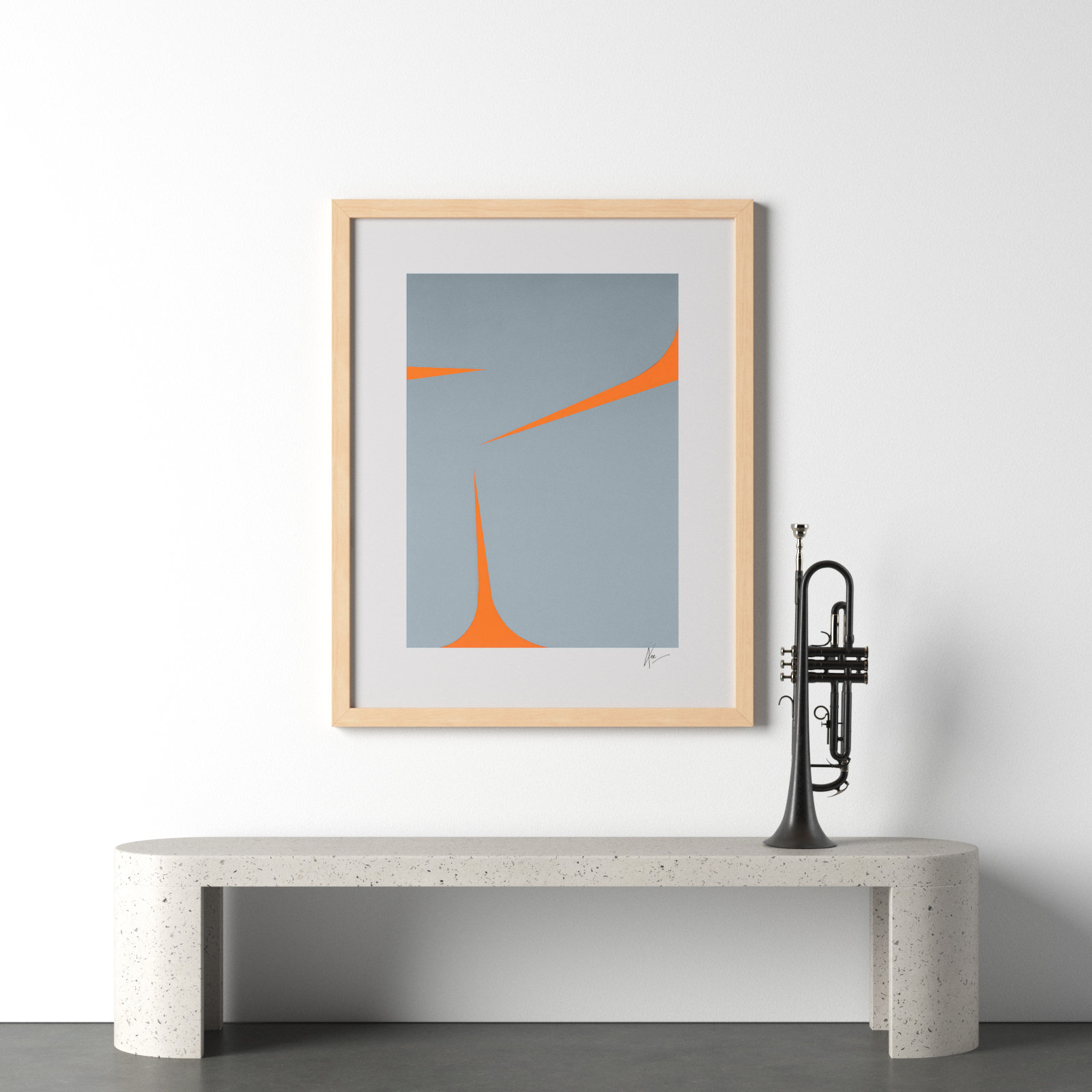 Clouds 1 by Lee Lessem, Beige, 24" W x 30" H