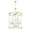 Lustre 9 lumières en laiton frotté Ain-1669205127