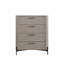 Commode 4 tiroirs - Taupe-1467689132