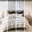 Édredon en coton Ink + ivy - double / grand, avec accents gris anthracite, 100% coton, 2 taies décoratives, taille grand chic / gris anthracite-119106345-119106343