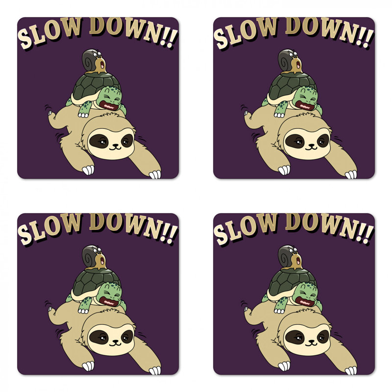 Sous-verre sloth