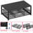 2-Tier Computer Monitor Stand with Drawer and 2 Pen Holders-485622394