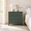 Commode 3 tiroirs 32 "avec façades cannelées-130019507