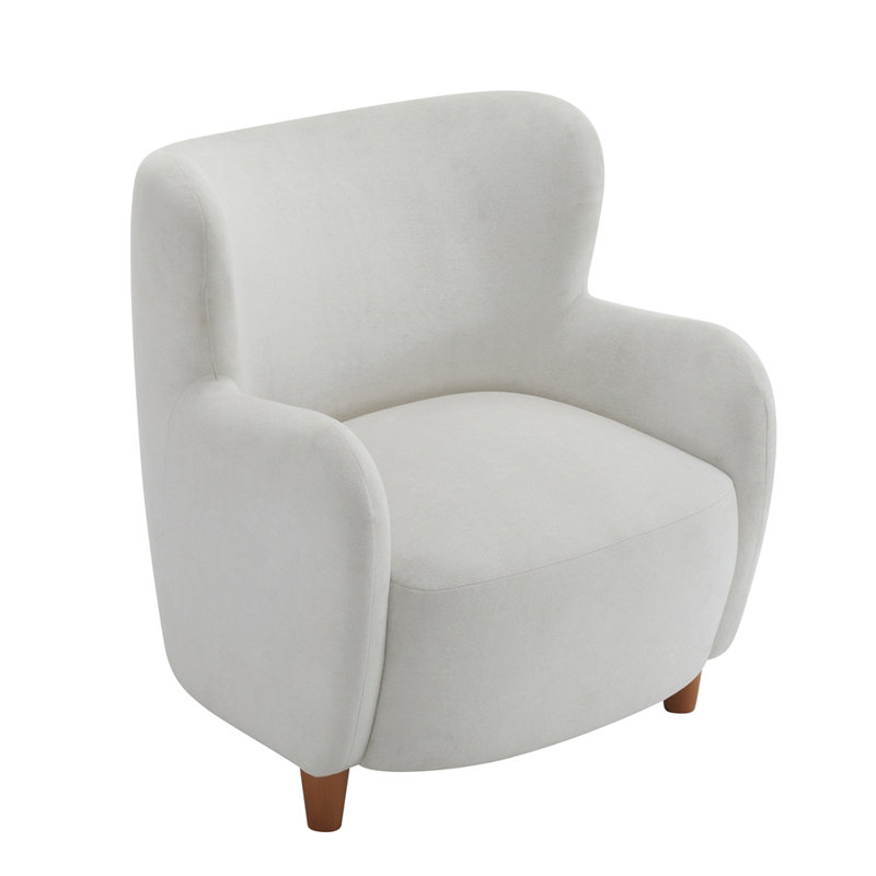 Fauteuil à oreilles, Blanc
