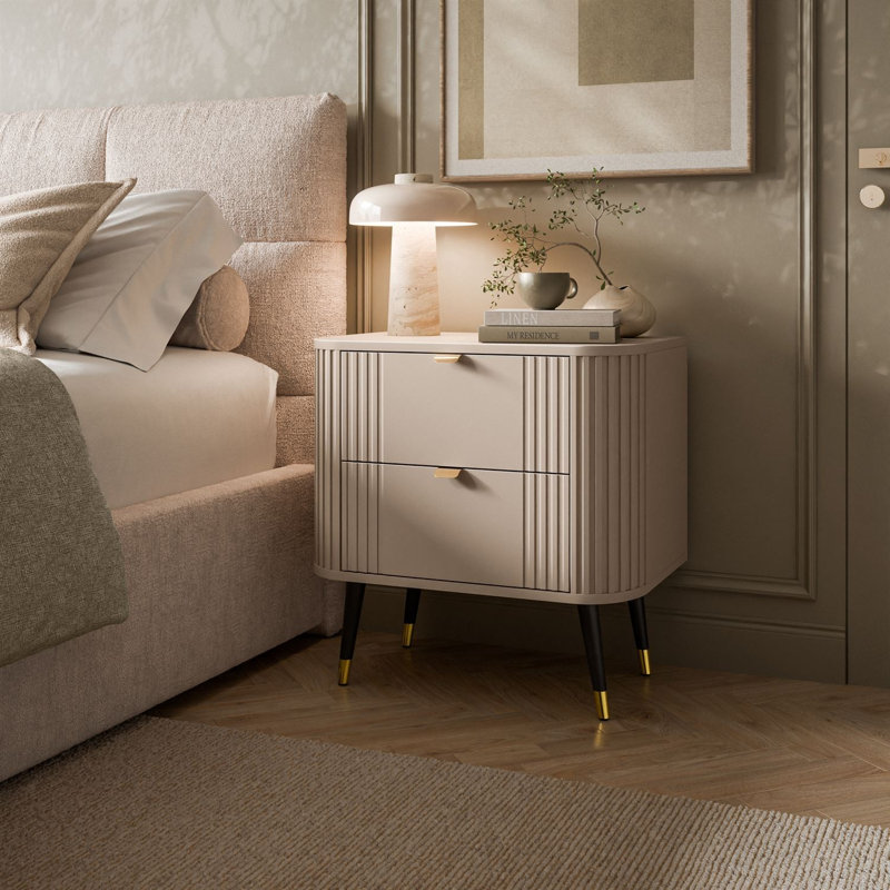 60 cm W Bedside Table