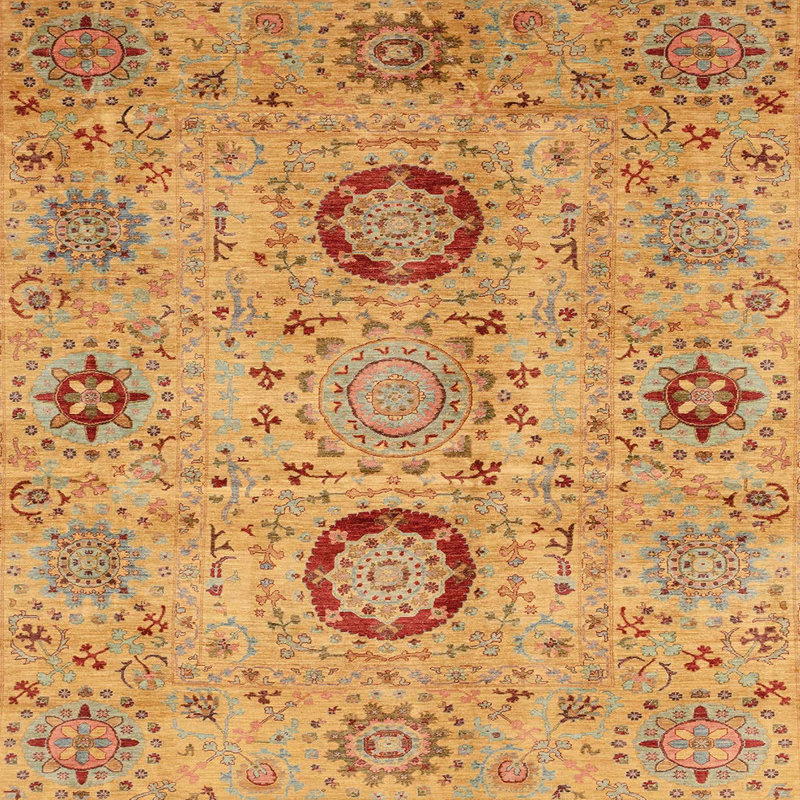 Oriental Indoor Rug, Square 8'