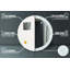 Huldar Glass Flat Wall Mirror