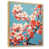 Toile naturelle avec cadre flottant