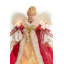 12'' Handmade Fabric Lighted Tree Topper