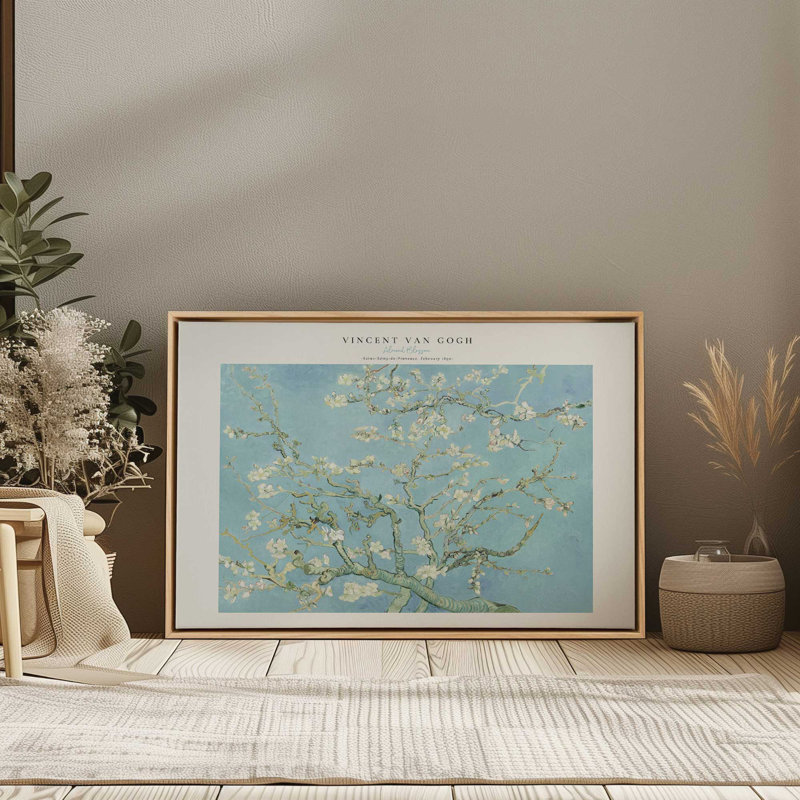 Van Gogh's Ammond Blossom v2, Toile tendue, H 12 po x l 18 po