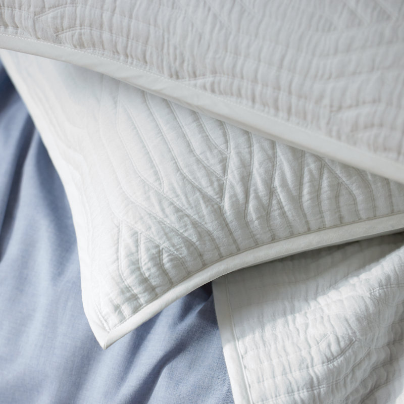 Wiley Standard Sham White, White, Standard Sham