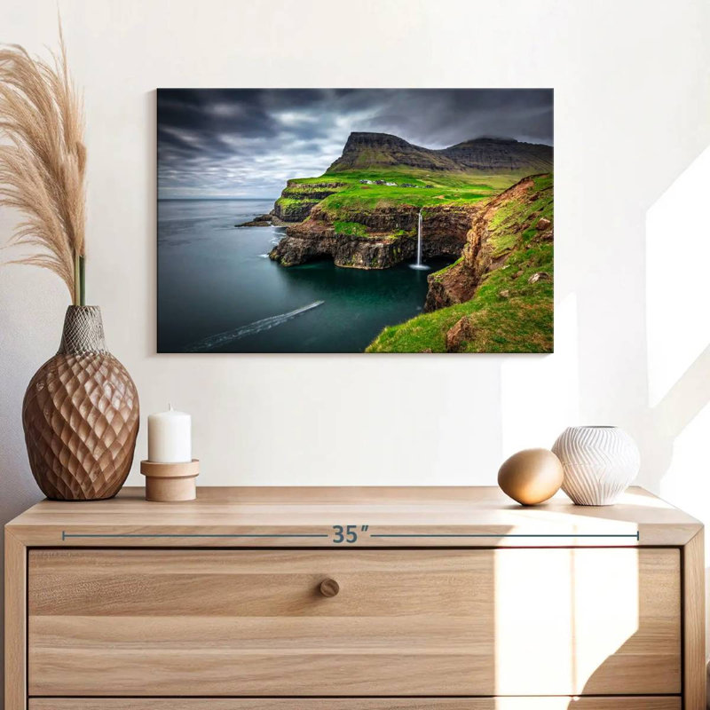 Gillard Gasadalur Cliff, 16" H x 24" W