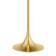 Lampe de table en métal Bellflower