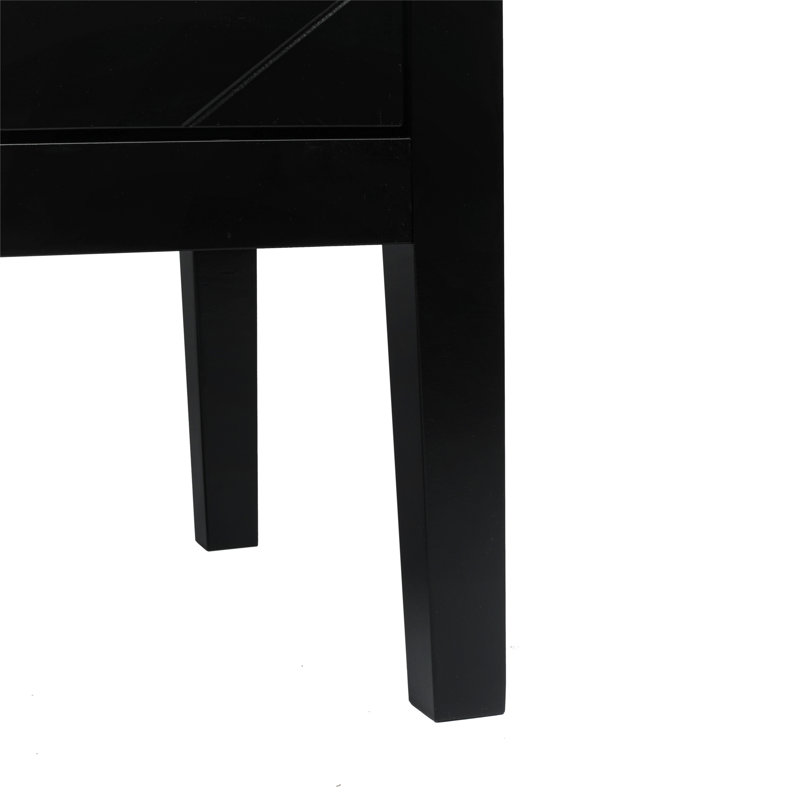 Buffet de cuisine, pratique 2 portes en bois