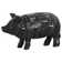 August Grove® Pork Cut Chart Figurine | Wayfair