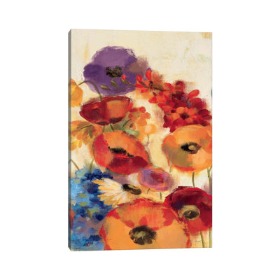 «Joyful Garden Panel III» par Silvia Vassileva - reproduction d'art