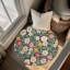 Tapis tressé fleur-1910513349