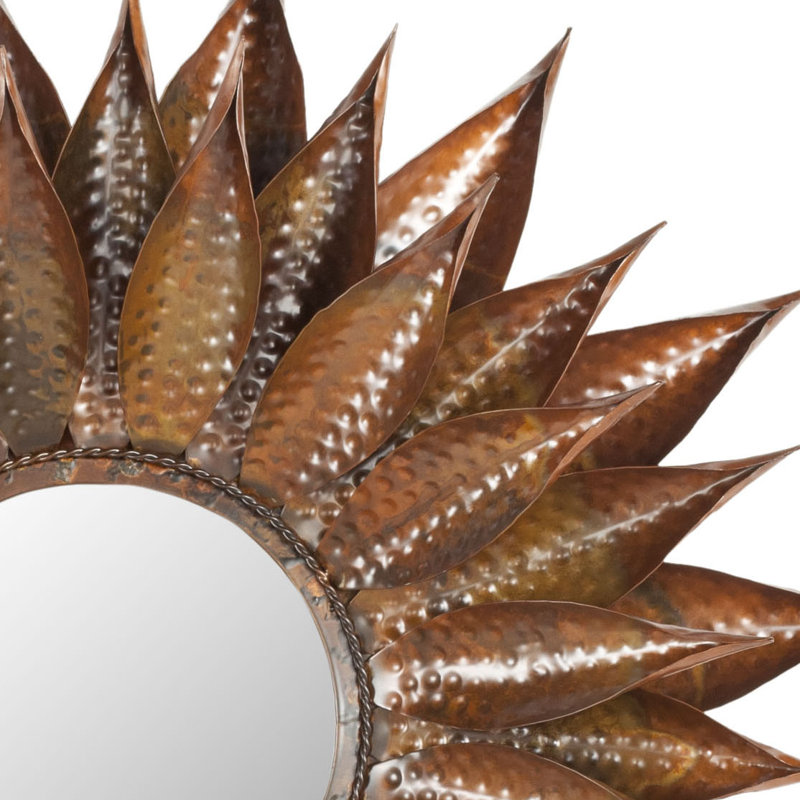Chanelle Metal Flat Wall Mirror