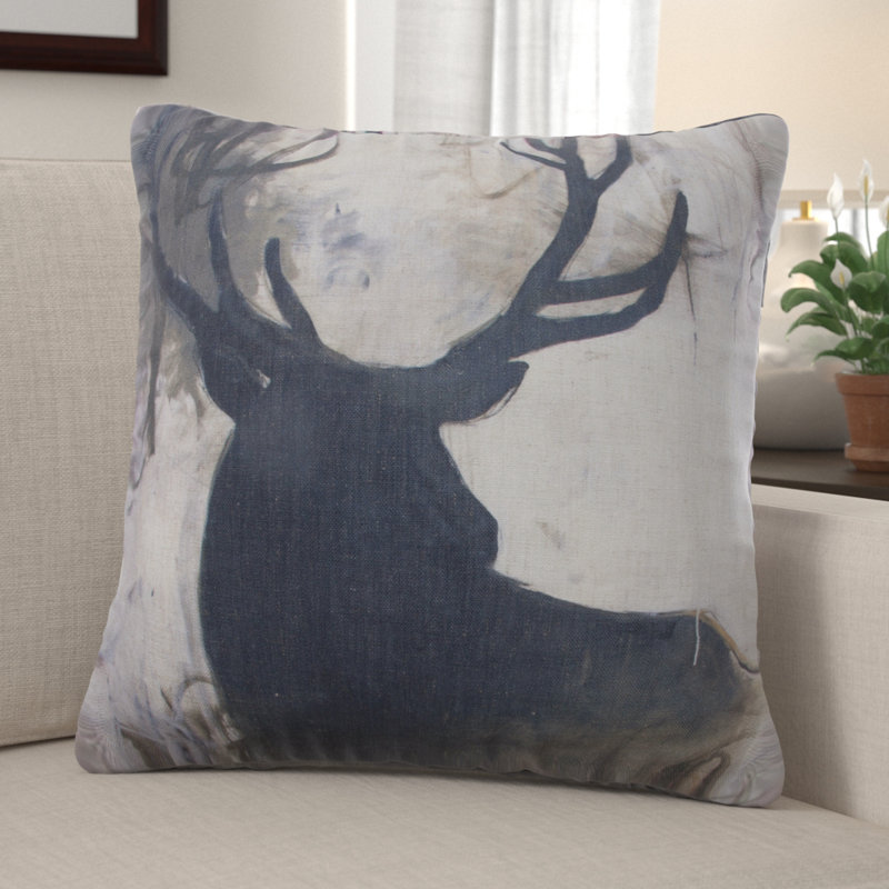 Weccacoe Linen Throw Pillow