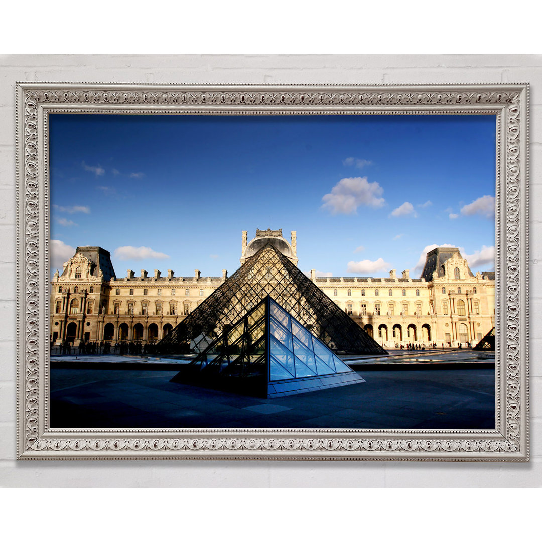 Der Louvre Paris - Druck