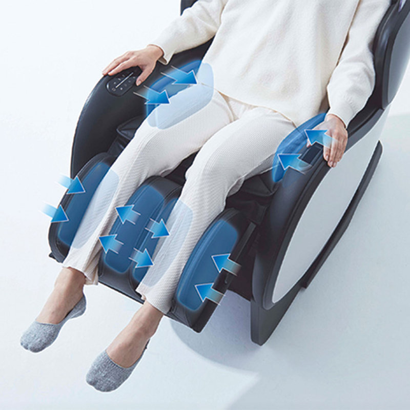CirC 3 - Zero Gravity Sl Track Heated Massage Chair, Beige