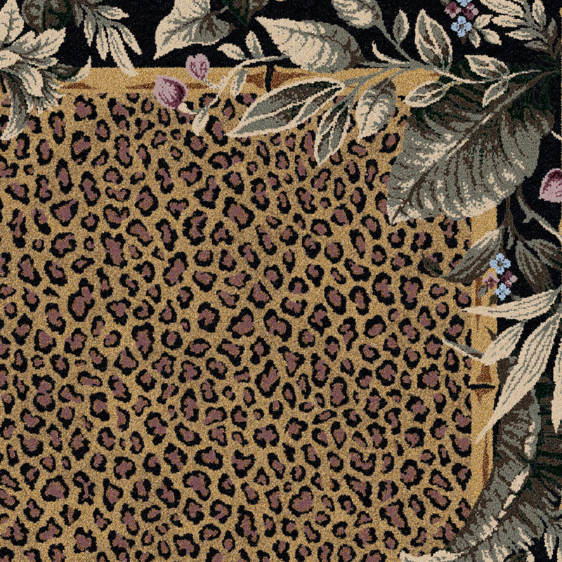 Alminus Signature Jungle Safari Skins Animal Print, Runner 2'1" x 7'8"
