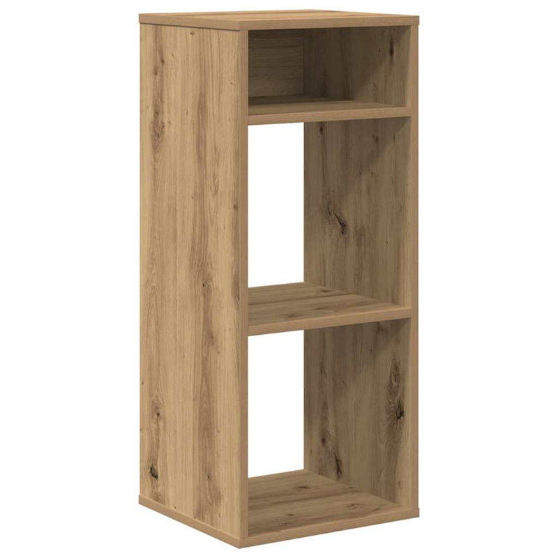Adamsdale 34cm W Bookcase, Artisan Oak, (4 Shelves) 80 cm H x 34 cm W x 31 cm D