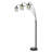Aadon 89'' Black Tree Floor Lamp