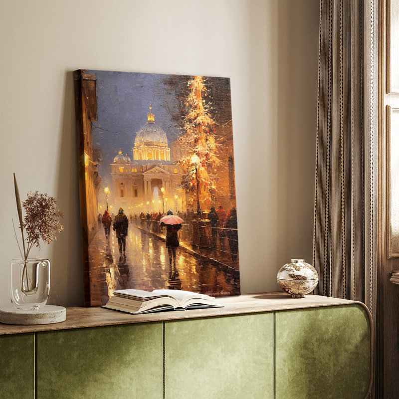 Fêtes de Noël, art DCCXV III - galerie Cavas sur mesure, H 48 po x l 32 po