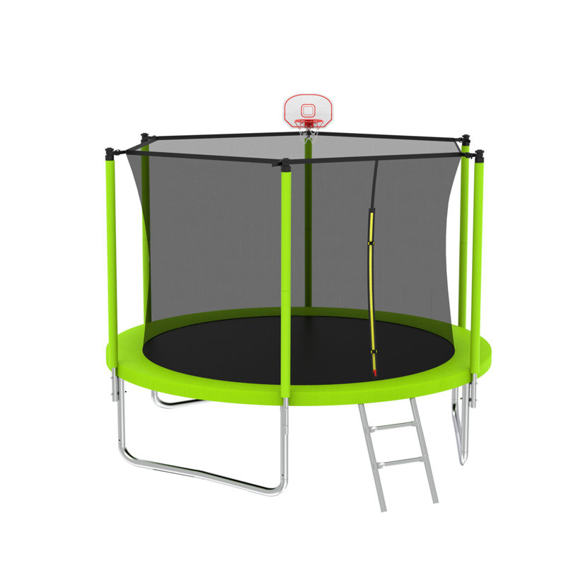 Trampoline 8 pi, Vert