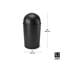Poubelle à couvercle pivotant en plastique 10 gallons Grand-48140789