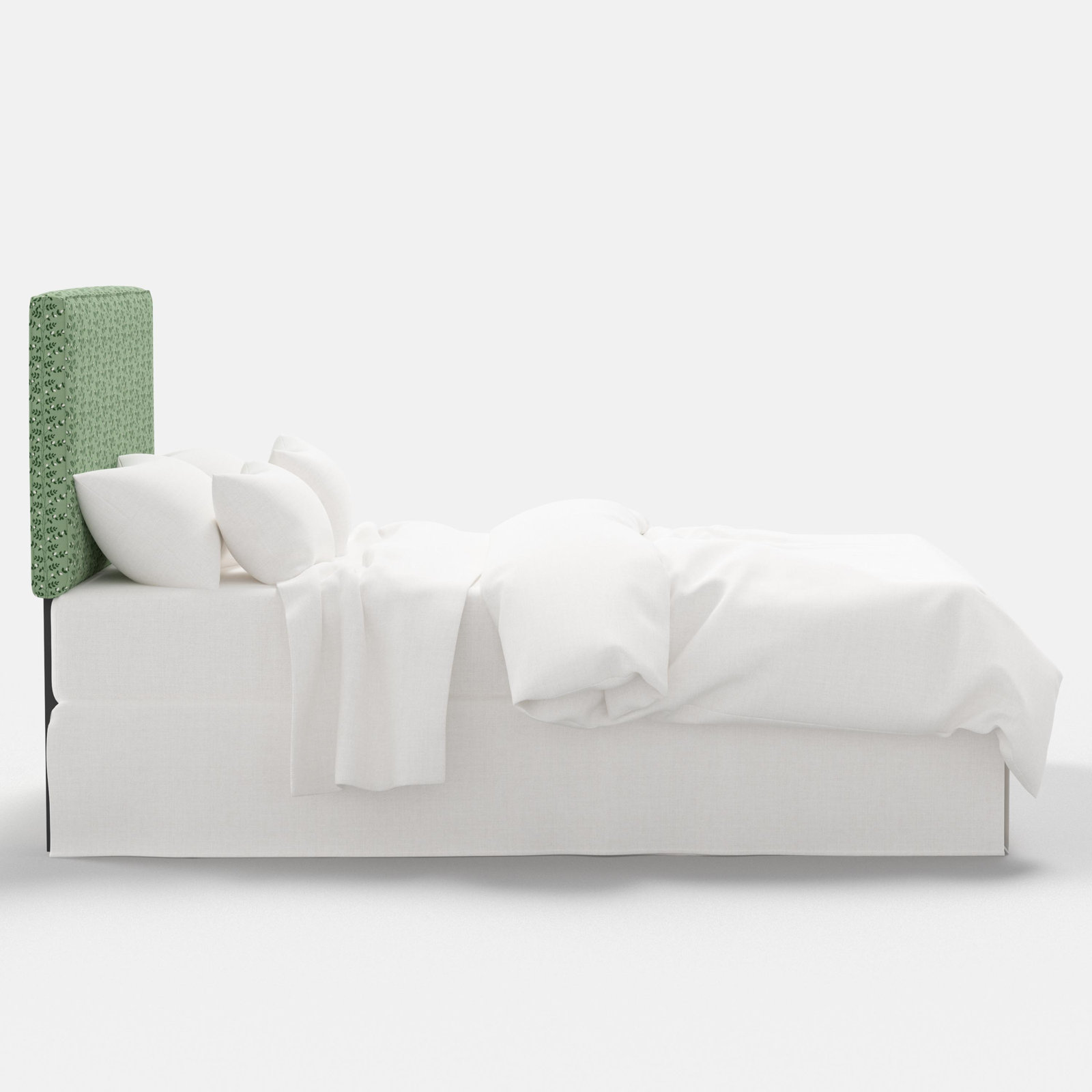 Rifle Paper Co. x Cloth & Company Elly Headboard, King, Green