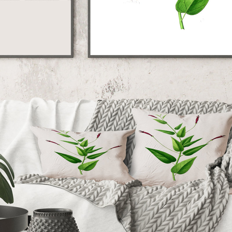 Floral Throw Pillow