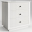 Commode 3 tiroirs avec commode à 3 tiroirs en bois massif avec prises intégrées-145434907