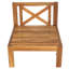 Ensemble de canapé modulaire d'extérieur en bois avec coussins-1773023058